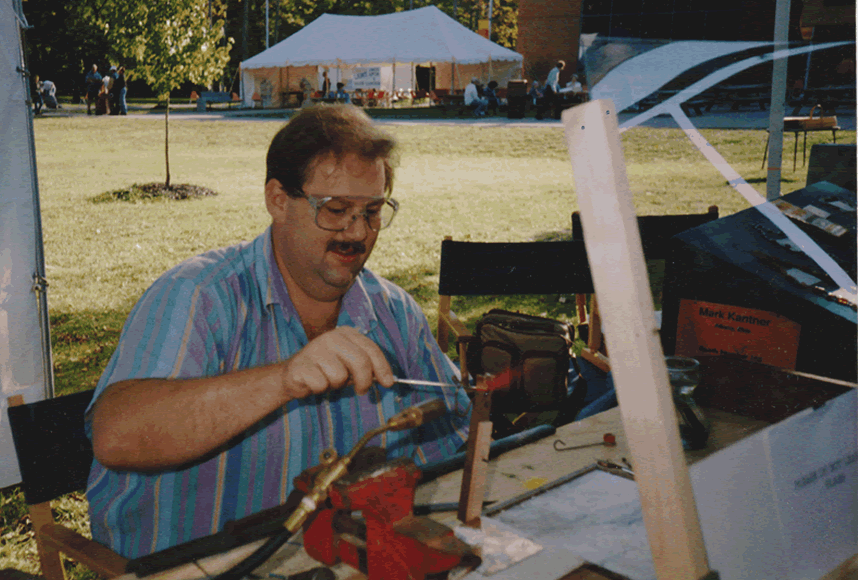 Mark Kantner Glass Bead Making